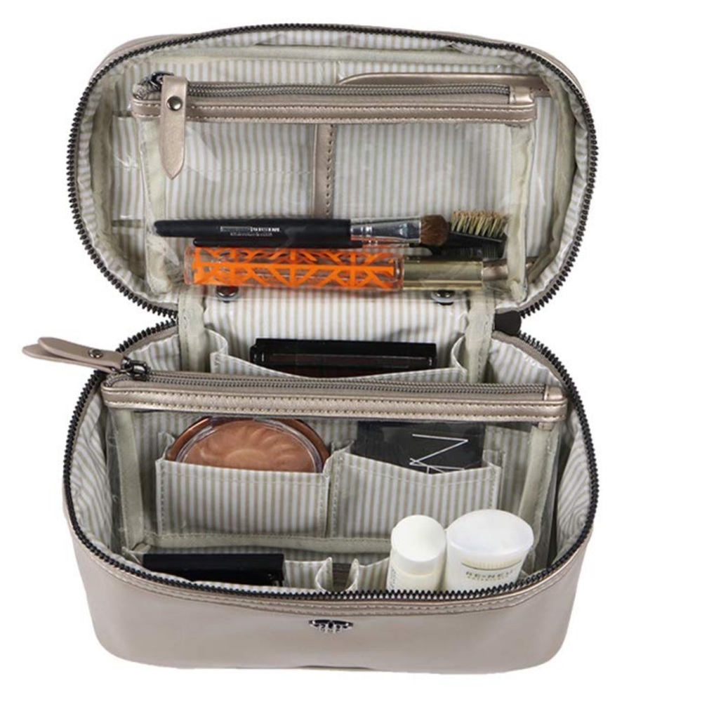 Getaway Train Case (Pewter) : Beauty & Personal Care - Picture 2 of 14